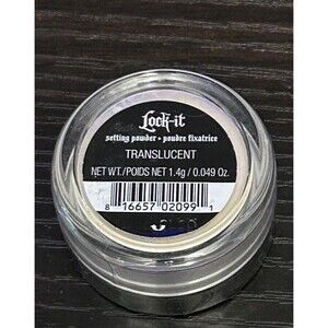 KVD Kat Von D Lock-It Setting Powder Translucent 1.4g NEW Factory Sealed Makeup